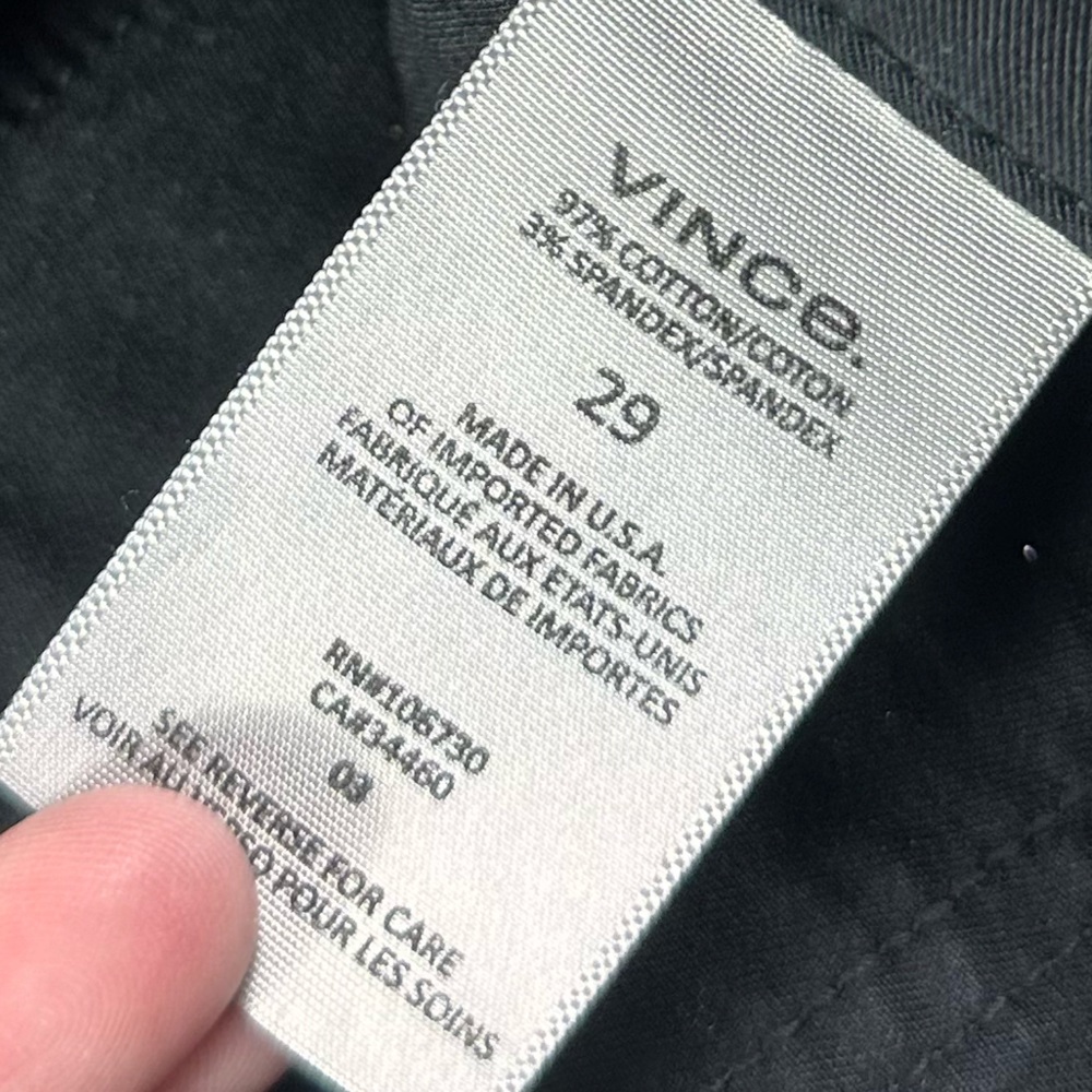 Vince Elastic-Hem Patch-Front Utility Jogger Pants - image 5